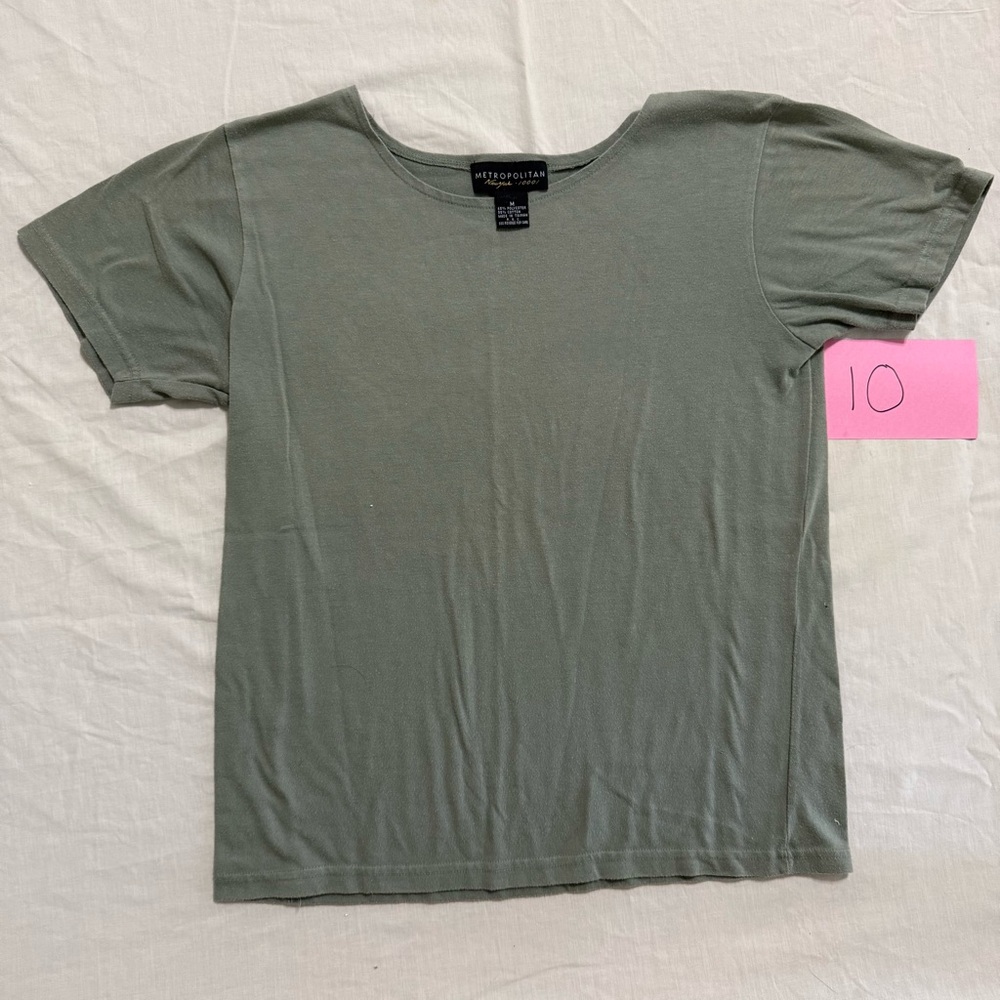 Metropolitan Women's Olive Short Sleeve Tee